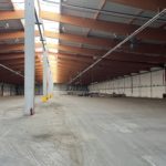 Hallenumbau vorher ...